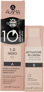 Set colorazione professionale 1.0 Nero, 180 ml