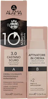 Set colorazione professionale 3.0 Castano Scuro, 180 ml