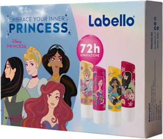 Set mini balsami labbra EMBRACE YOU INNER PRINCESS, 1 pz