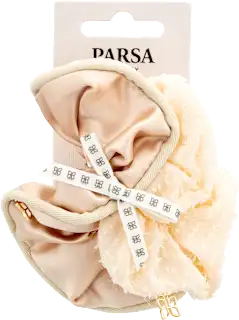 Set Scrunchie Beige Signature Collection, 2 pz