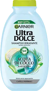 Shampoo Acqua di Cocco e Aloe Vera, 250 ml