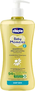 Shampoo alla camomilla Baby Moments, 500 ml