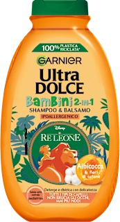 Shampoo Bambini Albicocca 2in1, 250 ml