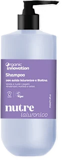 Shampoo con acido ialuronico e biotina, 350 ml