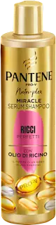 Shampoo Miracle Serum Ricci Perfetti con olio di ricino, 250 ml