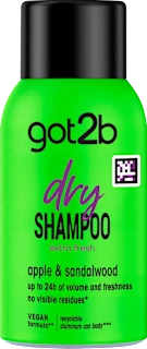 Shampoo secco extra fresh mini, 100 ml