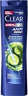 Shampoo uomo antiforfora e antisebo, 225 ml