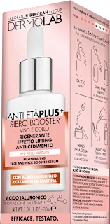 Siero Booster per viso e collo anti-età+, 30 ml