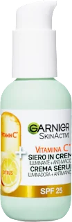 Siero in crema 2in1 SKINACTIVE Vitamina C illuminante e anti-macchie, 50 ml