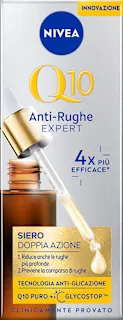 Siero viso doppia azione Q10 anti-rughe Expert , 30 ml