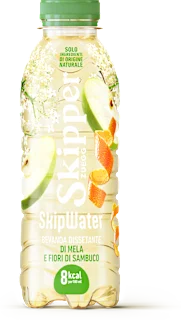 SkipWater bevanda dissetante mela e fiori di sambuco, 500 ml