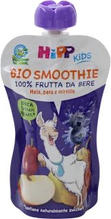 Smoothie mela, pera e mirtillo, 120 g