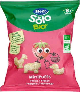 Snack ai cereali gusto fragola, 18 g