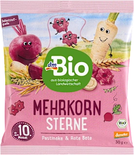 Snack bio di cereali con pastinaca e barbabietola rossa, 30 g
