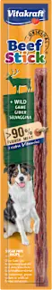 Snack per cane Beef Stick al gusto selvaggina, 12 g