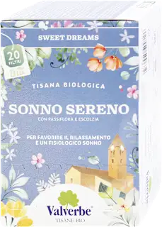 Sonno sereno infuso biologico, 30 g