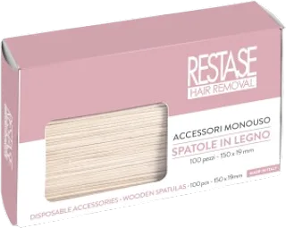 Spatole stendicera monouso in legno, 150 pz