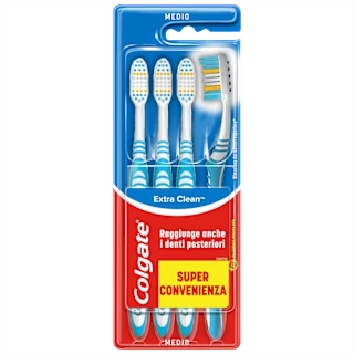 Spazzolino Extra Clean assort., 4 pz