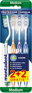 Spazzolino Protezione Famiglia, 4 pz