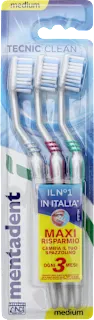Spazzolino Tecnic Clean, 3 pz