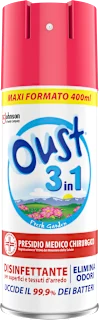 Spray disinfettante elimina odori 3in1 Fresh Garden, 400 ml
