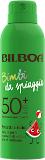 Spray solare Bimbi da spiaggia SPF50+, 150 ml