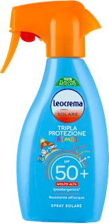 Spray solare tripla protezione bimbi 50+, 250 ml