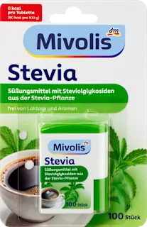 Stevia in compresse, 6 g