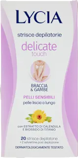 Strisce depilatorie pelli sensibili Braccia&Gambe, 20 pz
