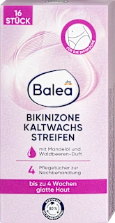 Strisce depilatorie zona bikini, 16 pz
