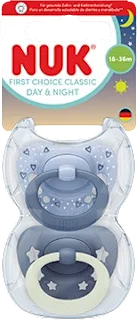 Succhietto FIRST CHOICE CLASSIC DAY & NIGHT 18-36m, 2 pz