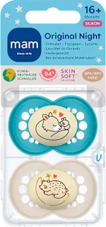 Succhietto Original Night 16 mesi+ assort., 2 pz