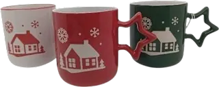 Tazza natalizia, assort., 1 pz