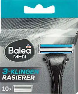 Testine di ricambio per rasoio a 3 lame, 10 pz