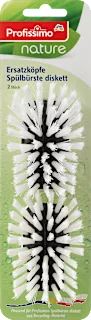 Testine di ricambio per spazzola lavastoviglie, 1 pz