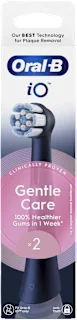 Testine per spazzolino iO Gentle Care Nere 2pz, 2 pz