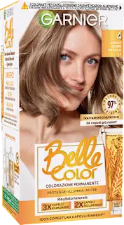 Tinta permanente Belle Color biondo cenere naturale 4, 1 pz