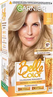 Tinta permanente Belle Color biondo chiaro naturale 1, 1 pz