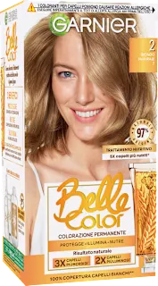 Tinta permanente Belle Color biondo naturale 2, 1 pz