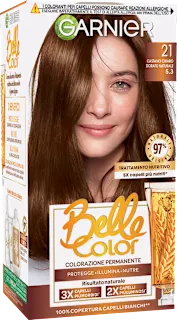 Tinta permanente Belle Color castano chiaro dorato 21, 1 pz