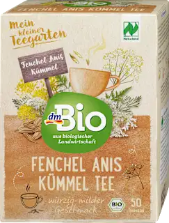 Tisana al finocchio Bio, anice Bio e cumino Bio, 100 g