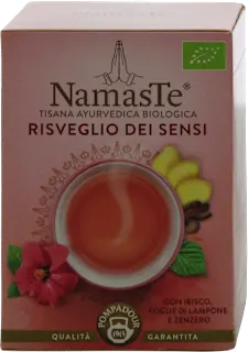 Tisana ayurvedica biologica RISVEGLIO DEI SENSI, 27 g