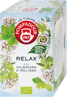 Tisana bio relax con valeriana e melissa, 15 pz