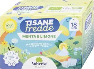 Tisana fredda bio MENTA E LIMONE, 27 g