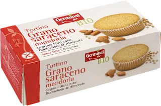 Tortino grano saraceno e mandorla BIO, 180 g