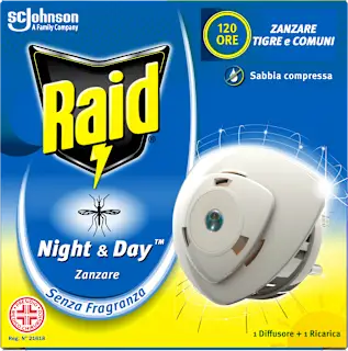 Trappola per zanzare Night & Day base + ricarica, 1 pz