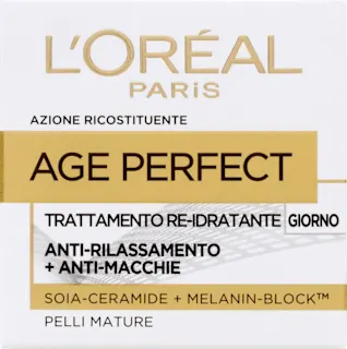 Trattamento re-idratante giorno anti-rilassamento + anti-macchie Age Perfect, 50 ml