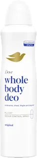 Whole body deodorante spray original, 150 ml