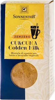 Zenzero Curcuma Golden Milk bio, 60 g
