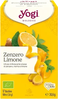 Zenzero e limone tisana bio, 30,6 g